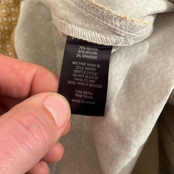 Cynthia Rowley Stretch Capri/Crop Trousers, size 8 - Picture 7 of 11